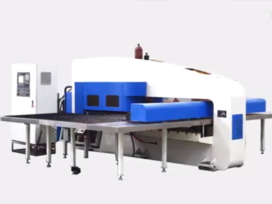 数控转塔冲床英文介绍短片